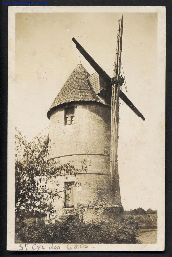 Вилла Moulin A Vent Le Champ Du Trail Saint-Cyr-des-Gats Экстерьер фото